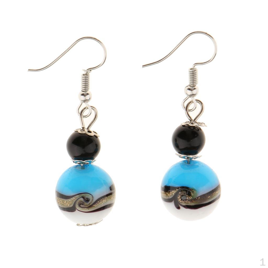 Серьги-подвески Цветок-шар Ювелирные изделия