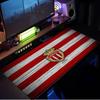 As Monaco Crest Mouse Pad, Rubber Base, Mouse Pad for Gamers and Office Use, Gaming Desk , Easy To Clean Mat Christmas fan gifts