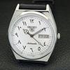 REFURBISHED VINTAGE SEIKO 5 AUTOMATIC 6309A JAPAN MENS WHITE WATCH a441359-5 Sk-a441359