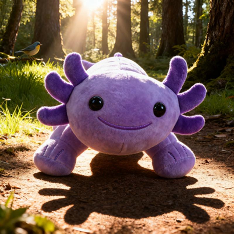 25cm Kawaii Kreslená Panenka Salamandr Axolotl Plyšová Hračka Plyšové Zvířátko Panenky Děti Dárek k Narozeninám Dekorace do Pokojíčku
