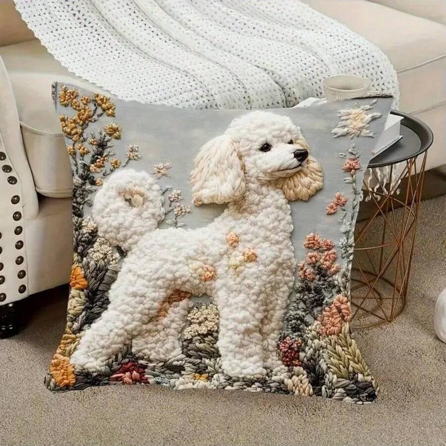 Animal Plush Toy Pillow Cover For Living Room Office Car Decor