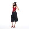 High Waist Loose Multi Pocket Cropped Capri Pants For Women Casual Trousers Trendy Versatile Loose Straight Slimming FigureFlattering Style