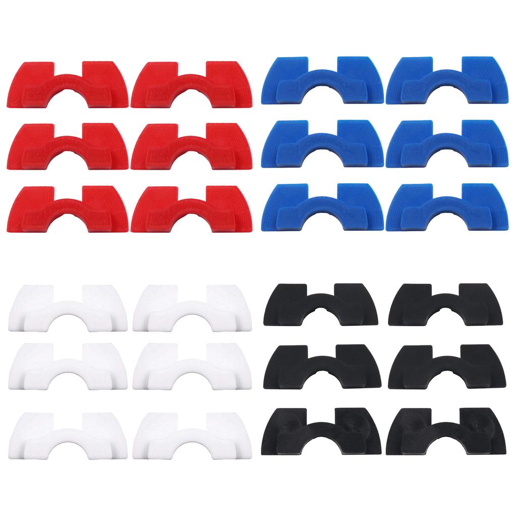 6Pcs Rubber Damping Cushions Spacer Vibration Damper Electric Scooter Shake Reducers Front Fork Damping Rubber Pad
