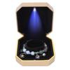 LED Bracelet Storage Box Portable Elegant Jewelry Bracelet Display Case Organizer for Wedding
