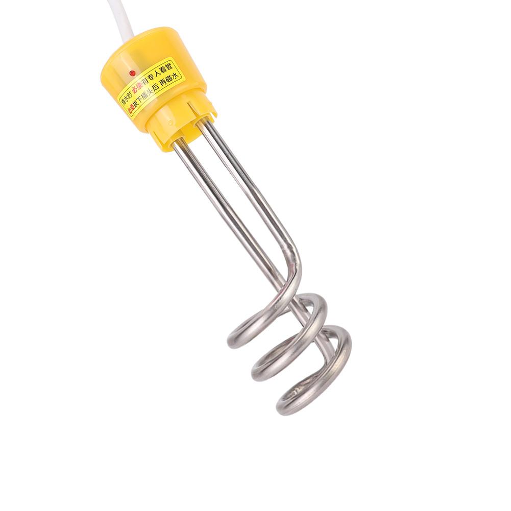 

2000 Вт Портативный спиральный трубчатый водонагреватель Водонагревательный электрический котел Погружной нагреватель