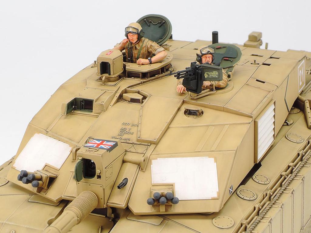 Tamiya Military Miniature Series 274 British Army Main Battle Tank Challenger II Iraq War Version Plastic Model Kit 35274 1/35 No.