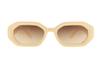 Charly Therapy Unisex Sunglasses, [Billie] White, CharlyTh-BIL43 (Authentic)