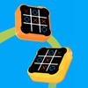 Consolă de jocuri educaționale XO, jucărie multifuncțională, puzzle, șah, joc de memorie, 3 în 1, interactiv electric