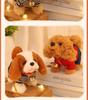 Interactive Plush Puppy: Walking & Barking Electronic Toy Dog for Kids