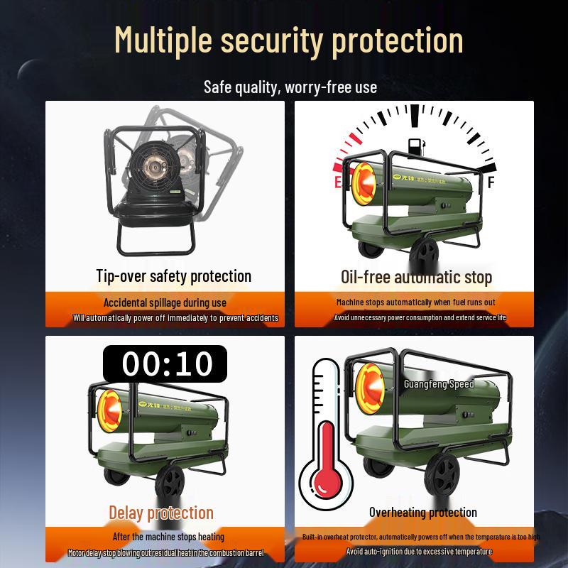 Pioneer Industrial Diesel Air Heater