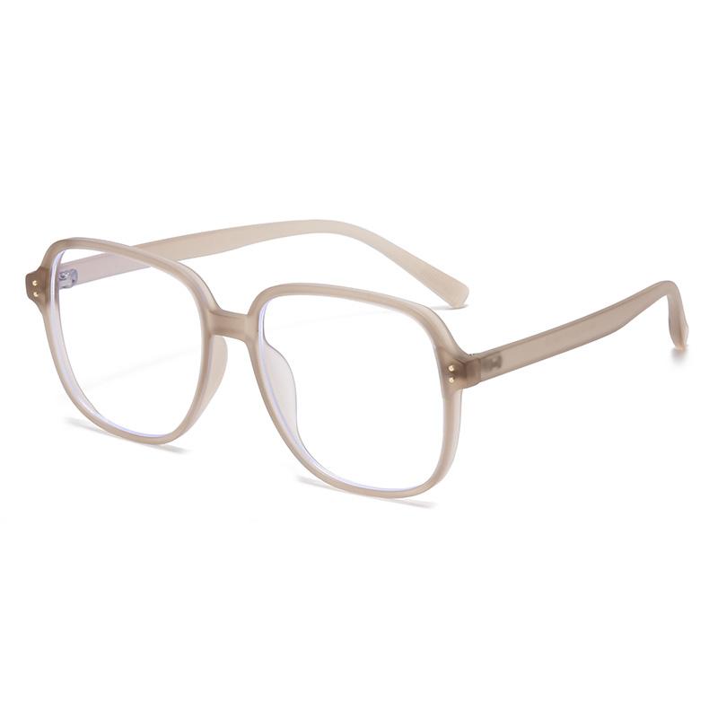 

TR90 Big Frame Oval Nearsighted Glasses For Women Fashion Student Anti Blue Light Prescription Spectacles 0 -0.5 -0.75 To -6.0 0