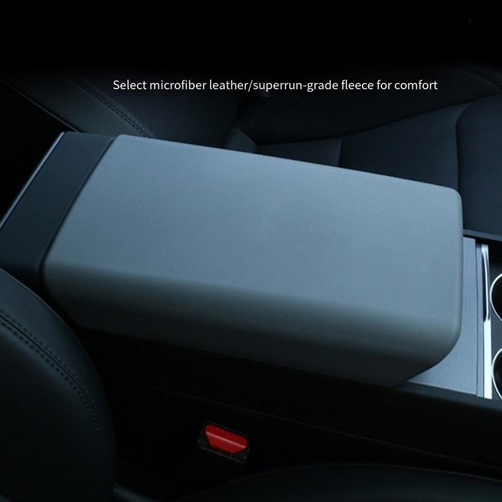 Interior Console Armrest Cover Elegant Protections Stylish Console Armrest Cover Simple Installation for Vehicles