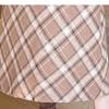 Woolen Hip Skirt Autumn and Winter New Long Skirt for Women All-match High Waist Slim A-line Retro Oblique Plaid Plaid Skirt