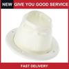 Universal 12cm Boat Marine Steering Shift Cable Boot Bellows White Pack of 1
