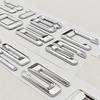 3D ABS Car Letters Logo 318Ci 320Ci 325Ci Rear Trunk Badge Sticker For BMW 318Ci 320Ci 325Ci  E46 Auto Tail Marking Accessories