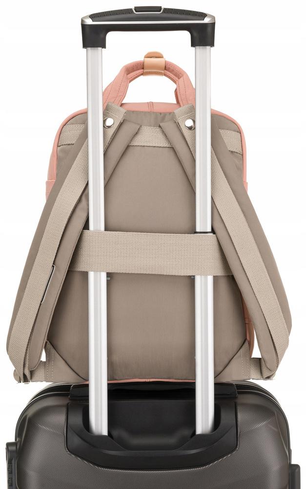 Urban, spacious polyester backpack - Peterson