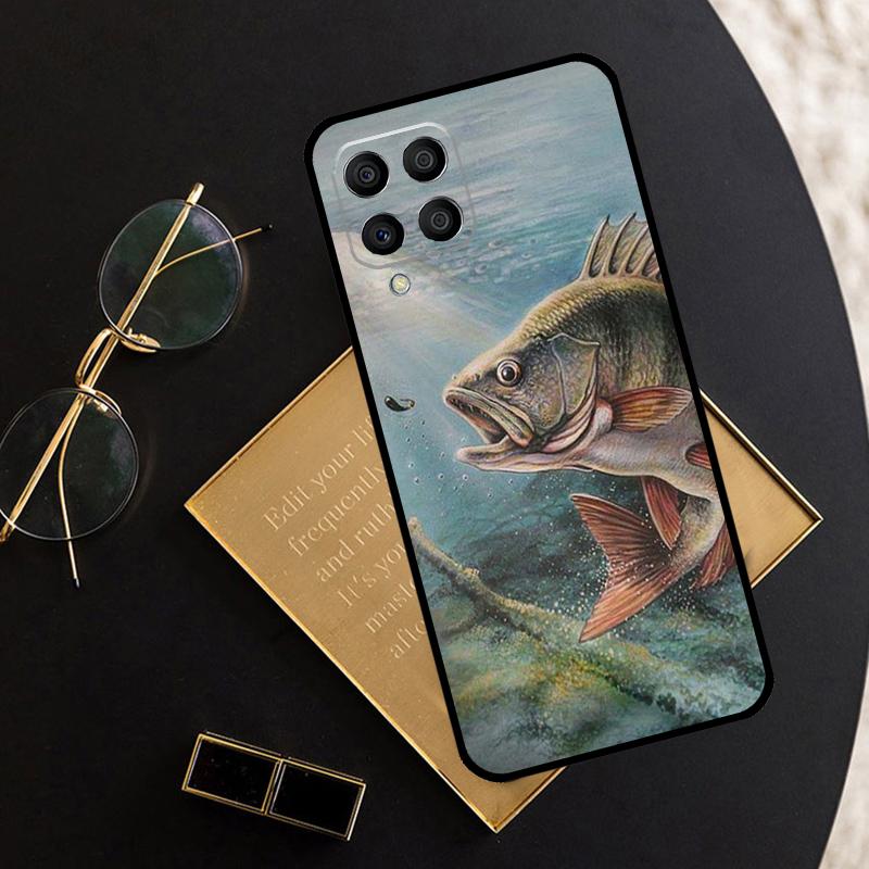 Fish Fishing For Samsung Galaxy M16 M06 M12 M13 M14 M15 M35 M55 M34 M54 M33 M53 M21 M31 M11 M32 M52 Case