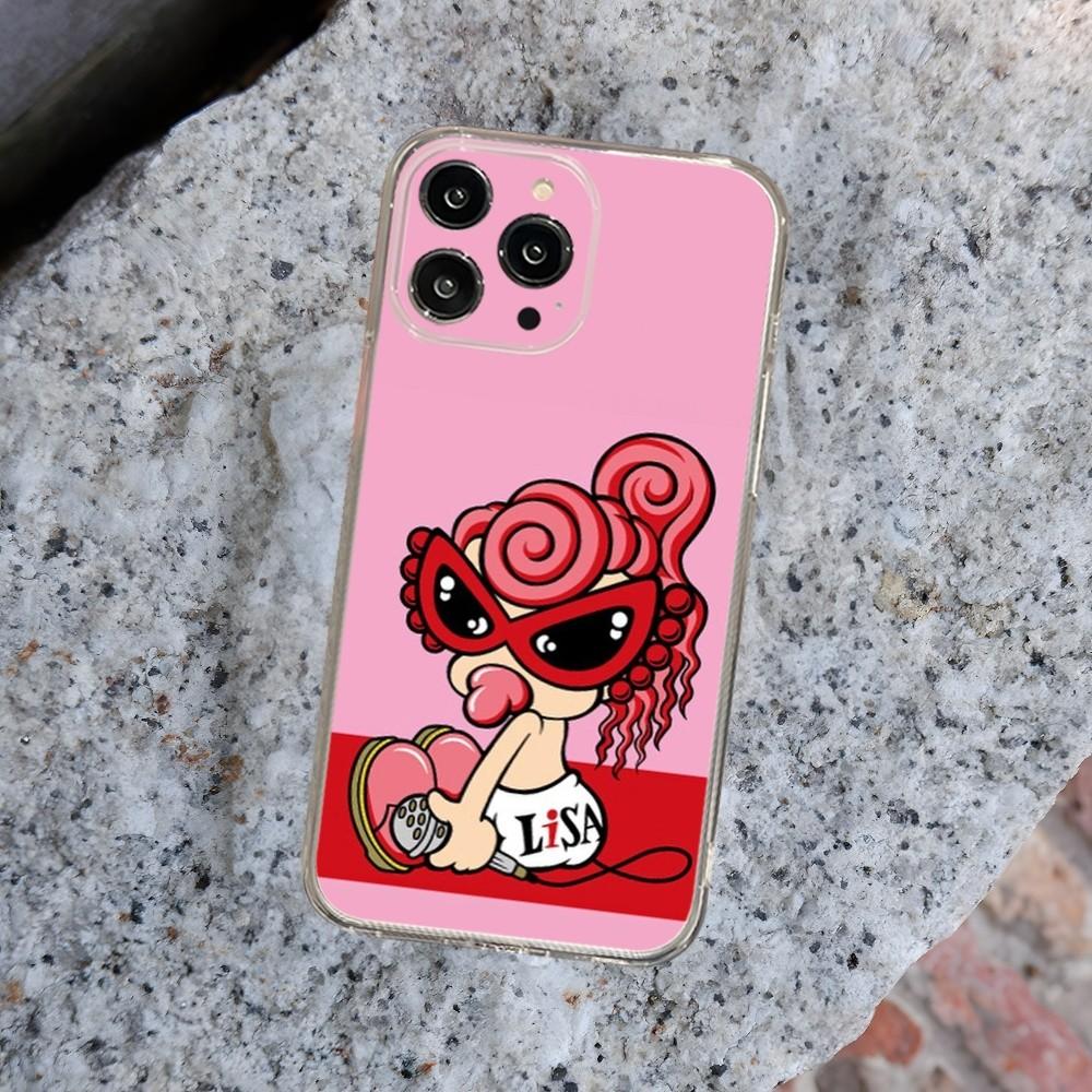 Hysteric Mini Phone Case For Iphone 15 14 13 12 Pro Mini 11 Max Xr X Xs 8 Plus Transparent Silicone
