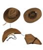 YAYUPLUS Straw Wide Perfect for Farm Sun and UV Perfect for Day B Camel Men's Hat, Brim, Work, Gardening, Protection, Golf, Fishing, Protection,