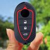 Silica Gel Car Key Cover Case For Alfa Romeo Mito Giulietta 159 4C Gta Ect. 3 Buttons Key Auto Key Shell Protection Cover