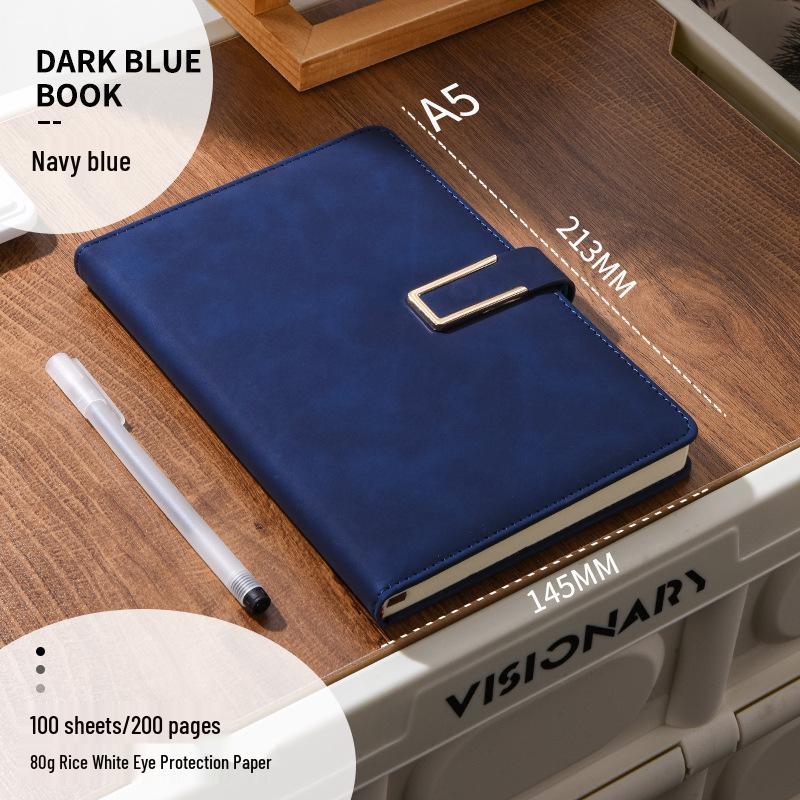 A5 Custom Logo Thick Magnetic Business Notebook Diary