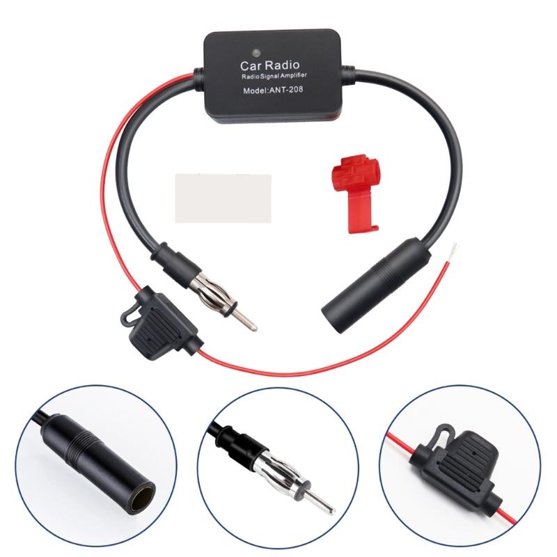 Universeller Auto DAB+ Antennenverstärker Mit 22dB Verstärkung Für Verbesserte Radioempfangsqualität In Fahrzeugen Signalverstärker