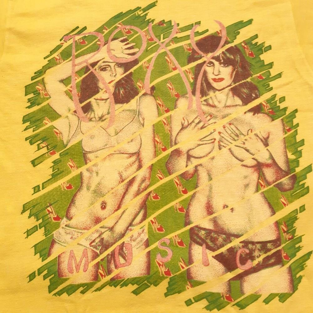 Vintage 70s Roxy Music Country Life T-Shirt Cotton Unisex Tee S-4XL LI1620 Unisex T-Shirt
