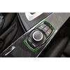 Carbon Fiber Style Console Multimedia Button Frame Decor For BMW F20 F21 F22 F23