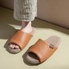 Linen Slippers Men's New Summer Indoor Home Breathable Sweat-absorbing Silent Cotton and Linen Floor Slippers Women