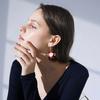 1Pair Acrylic Cartoon Christmas Dwarf Pattern Earrings Jewelry Gift for Women Female