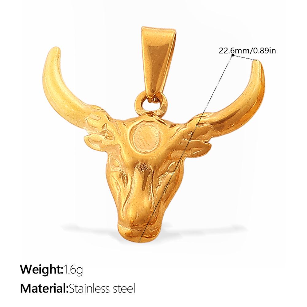 Retro Tiger Bear Necklace & Bracelet Pendant - DIY European & American Style