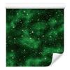 Bottle Green Galaxy Watercolor Wallpaper for Living Room and Bedroom 50x1000