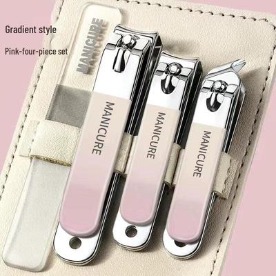 HANDUNYOU 4-Piece Nail Clipper Set