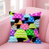 BLAnime y-Yarichin-Bitch Club Pillow Case Anti-dustmite Pillowcase Invisible zipper silky short plush Sofa cushion cover