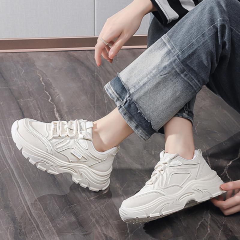 Dad Shoes for Women In Autumn, All-match Thick-soled Shoes for Students, Sports Casual Shoes