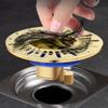 Deodorization Shower Floor Drain Insectproof Toilet Sewer Drain All-copper Floor Drain  Toilet