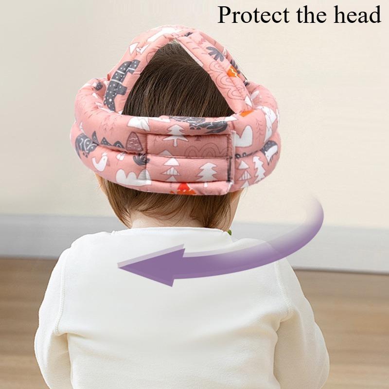 1PC Baby Anti-collision Hat, Baby Toddler Anti-drop Hat, Children's Anti-drop Headgear, Safe and Breathable, Washable, Universal In All Seasons