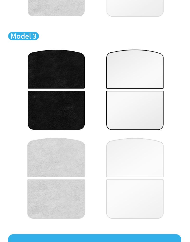 Arcfox Koala Sunshade for Alpha T5/S5 Sunroof - Static Adsorption Sun Protection Curtain