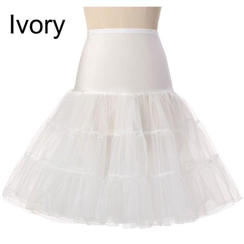 Soft Mesh Gauze Half Body Petticoat For Flare Puffy Skirts