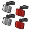 Bicycles Front and Rear Reflectors Bicycles Wheel Spoke Reflectors Bike Safety Reflection Plate for Mountain Bike Wheels