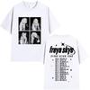 Y2K Hip Hop Streetwear Casual Summer T-Shirt, Freya Skye Starlight Tour and Album Graphic Print Women And Men T-shirt