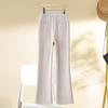 Women's High-Waisted Slim-Fit Micro-Flared Pants, Spring/Autumn 2024 Collection