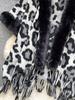 Autumn Winter Vintage Outerwear with Fur Collar Knitted Cardigan Tops for Women Loose Elegant Plaid Shawl Cloak Coat L66