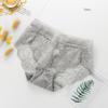 4Pcs Seamless Women Sexy Lace Panties Cotton Breathable Underwear Girls Briefs Low Waist Underpants