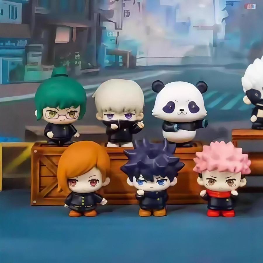 New Original Jujutsu Kaisen Yuji Itadori Megumi Fushiguro Satoru Gojo Yuuta Okkotsu Blind Box Action Figures Birthday Gift Toys