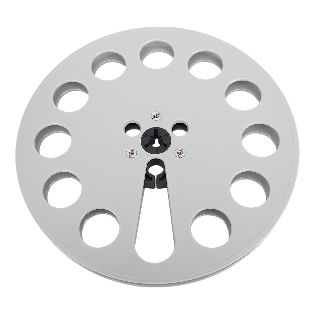1 4 7 Inch Empty Tape Reel Fit for ReVox Studer Recording Takeup Reel with 12 Holes NAB Hub Replacement Opening Machine