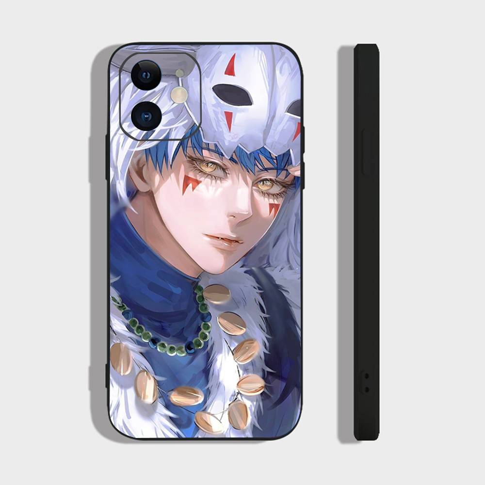 Shin Ah Anime Akatsuki No Yona Phone Case For IPhone 17 Air 16 15 14 13 Pro Max 11 12 Black Silicone Cover