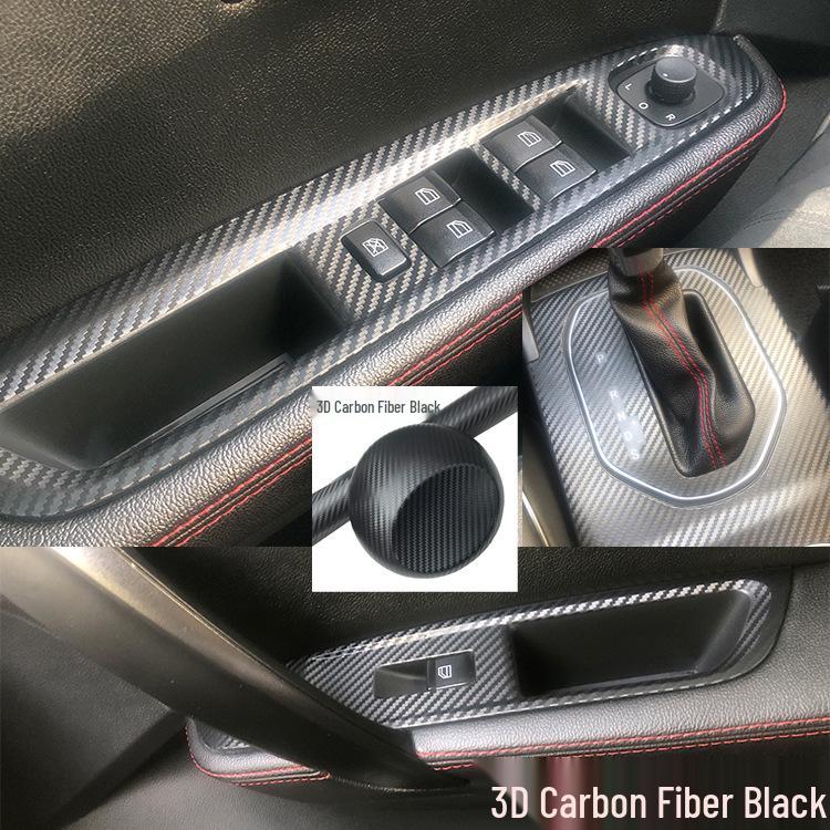 Senya R7 Carbon Fiber Interior Film: Gear Shift & Console Protection Sticker
