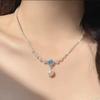 Premium pearl necklace women's temperament versatile niche design collarbone chain new retro neck chain