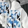 Men's Breathable 2D Graphic Hoodie | Soft Cotton, Minimalist Design, Versatile & Stylish for Casual Daily Wear